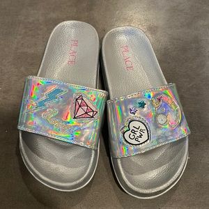 Girls holographic slides